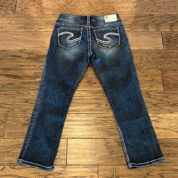 Silver Jeans Suki Capri Mid Rise Size 29 - Picture 2 of 16